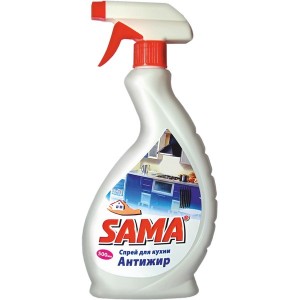 Virtuvės riebaluotų paviršių valiklis "Sama" ( Antižir) 500g.